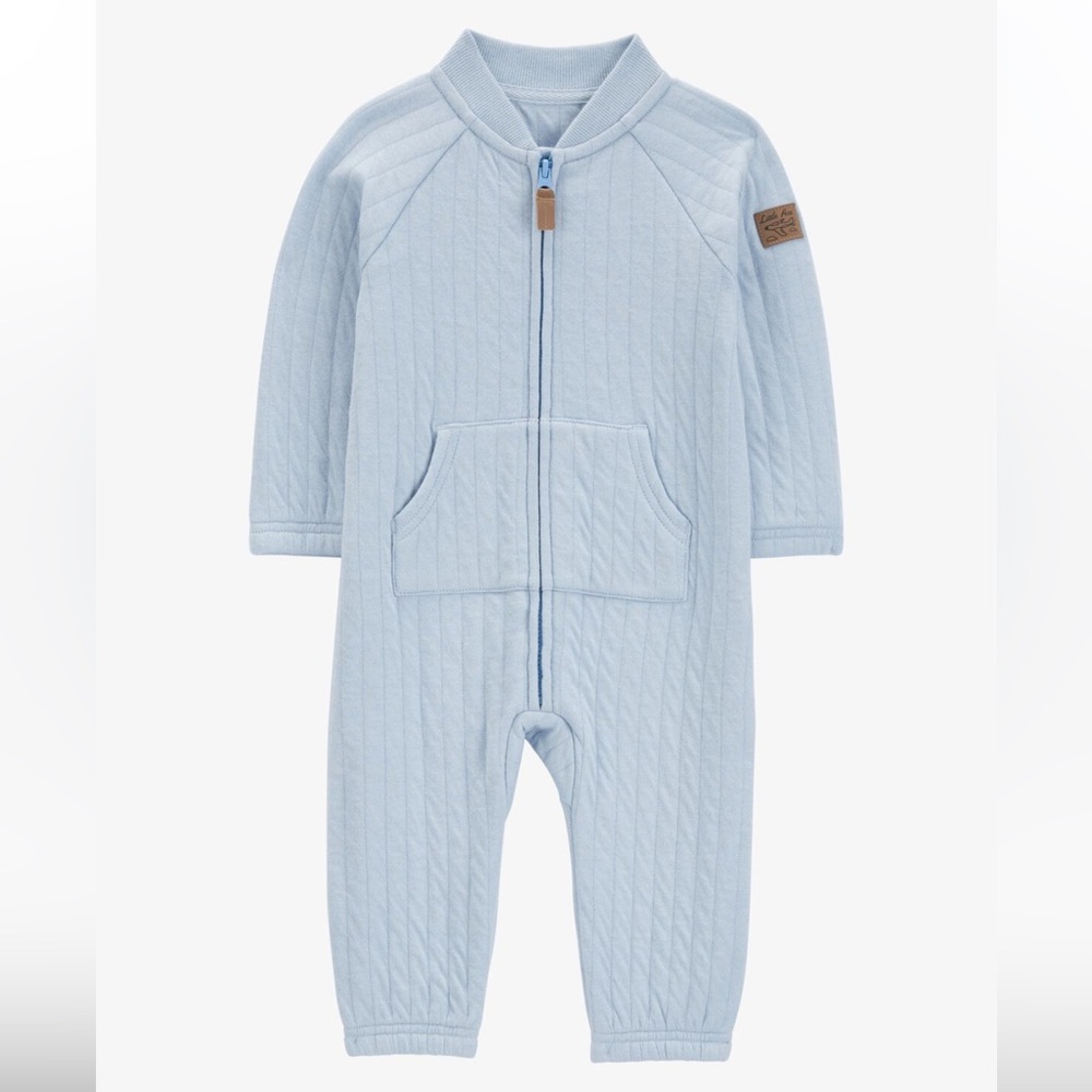 Carter's Baby Zip Up Doubleknit Jumpsuit
